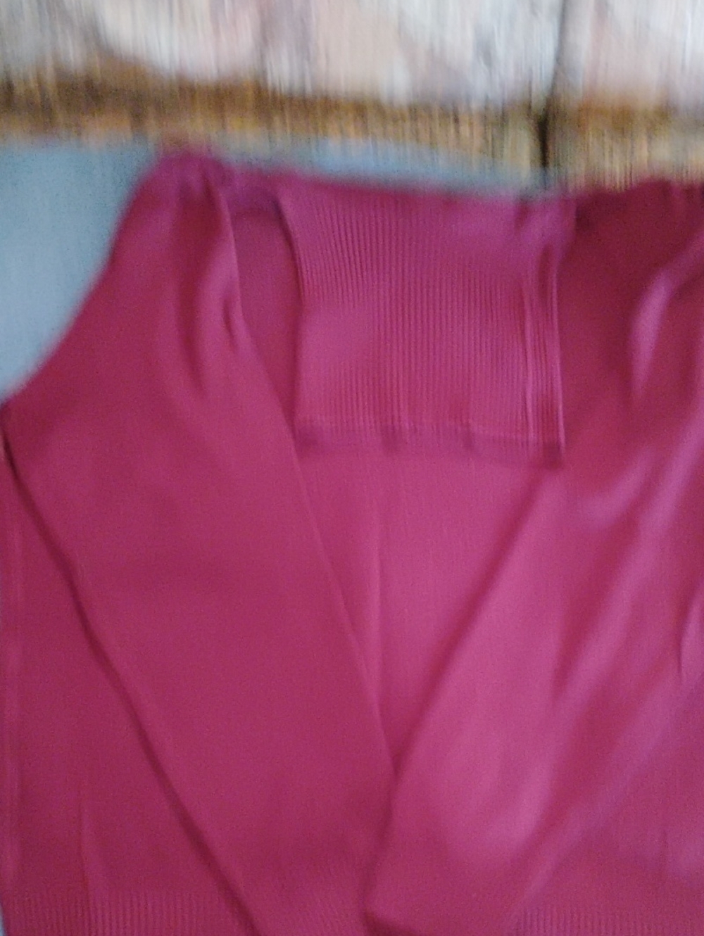 Joseph Fuchsia Ribbed Pullover Turtleneck